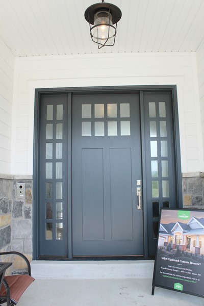exterior door paint color