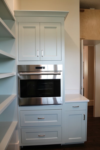 cabinets in pantry
